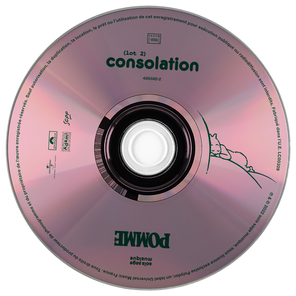 CD Dédicacé (Lot 2) Consolation